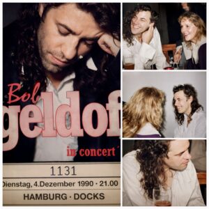 Claudia und Bob Geldof